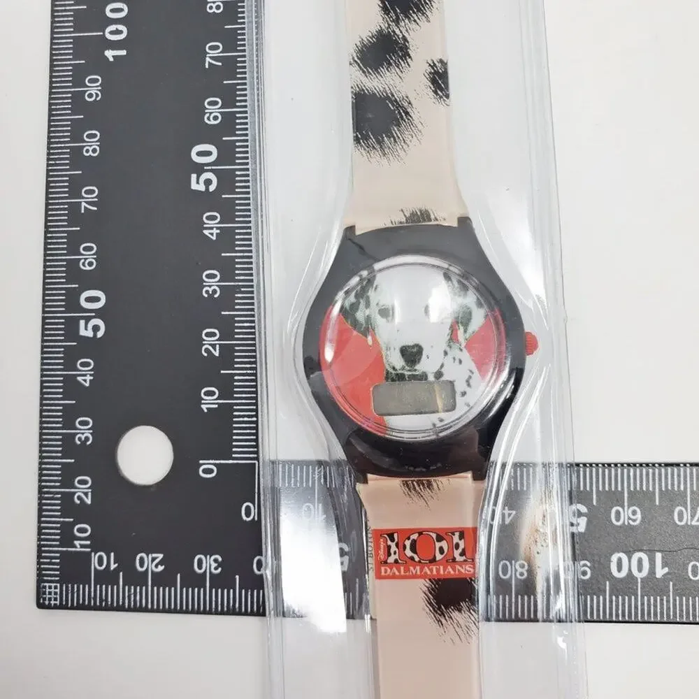 Disney 101 Dalmatians Vintage LCD Digital Plastic Watch